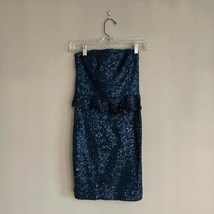 ZARA Sequin Party Mini Dress